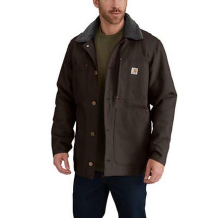 Carhartt Full Swing Chore Coat - Mens, Dark Brown, XL-TALL, 102707-201-TLL-XL
