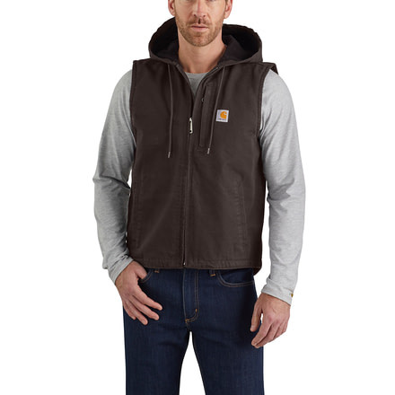 Carhartt Knoxville Vest - Mens, Dark Brown, Small, 103837-DKB-REG-S