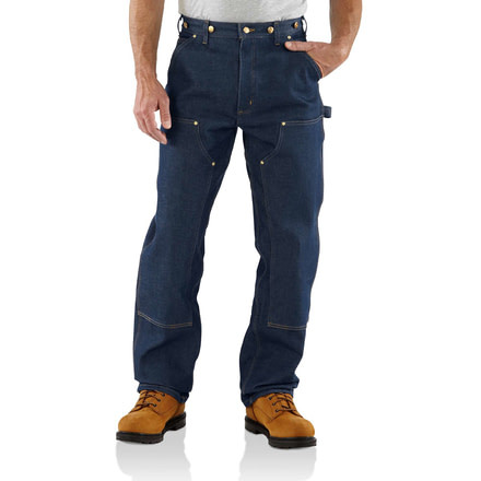 Carhartt Loose Original Fit Double Front Logger for Mens, Denim, 38/34 B07-DNM-34-38
