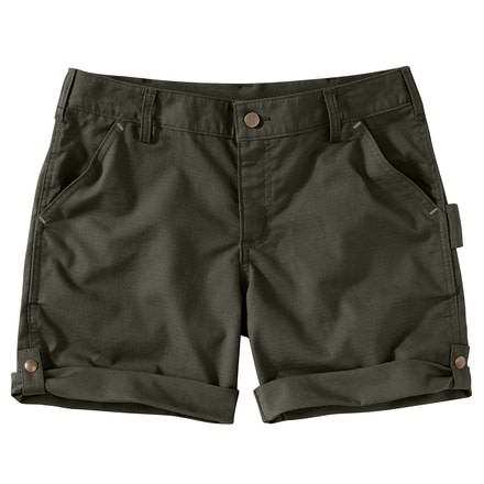 Carhartt Original Fit Smithville Short - Womens, Olive, 4-REG 103040-307-REG-4