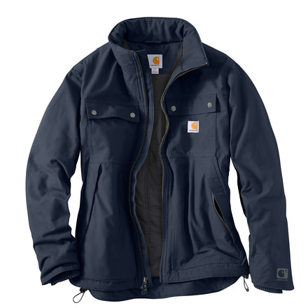 Carhartt Quick Duck Jefferson Traditional Jacket - Men's, Navy, Medium, Regular, 101492-412-REG-M