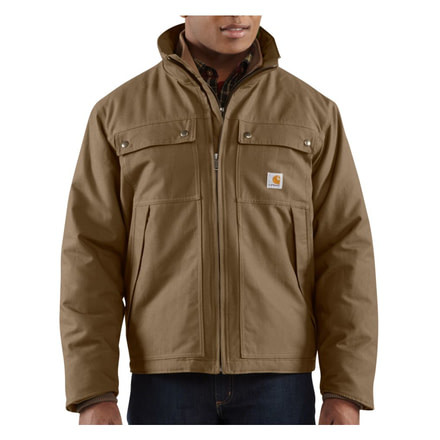 Carhartt Quick Duck Woodward Traditional Jacket - Men's-Black-Small