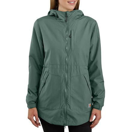 Carhartt Rain Defender Lightweight Coat - Womens, Musk Green, Medium, 104221-MKG-REG-M