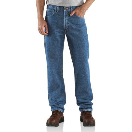 Carhartt Relaxed Fit Carpenter Jean for Mens, Darkstone, 34/36 B171-DST-36-34