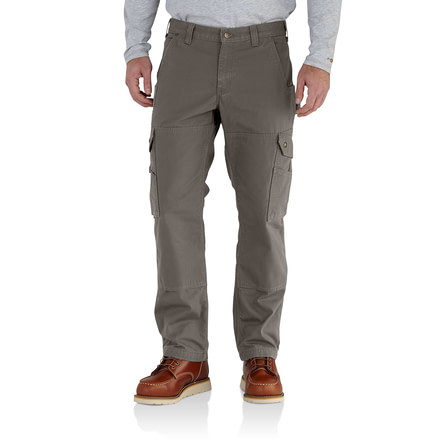 Carhartt Ripstop Cargo Work Pant Flannel Lined for Mens, Gravel, 30/30 102287-039-30-30