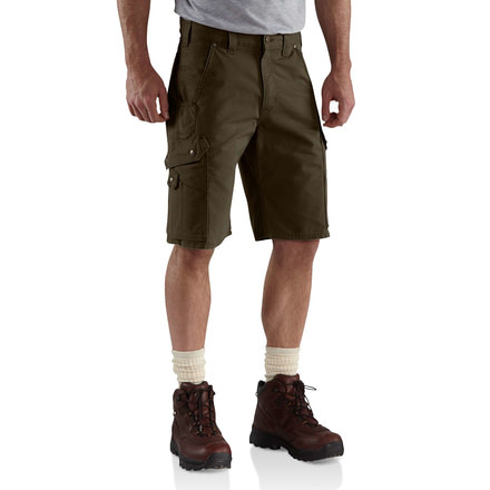 Carhartt Ripstop Cargo Work Short for Mens, Dark Coffee, 40 B357-DFE-40