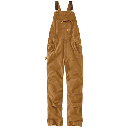 Carhartt Rugged Flex Rigby Bib Pants - Mens, Carhartt Brown, 40 Waist, 32 Inseam 102987-211-32-40