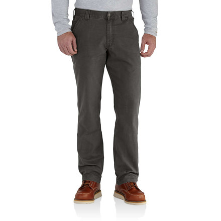 Carhartt Rugged Flex Rigby Dungaree for Mens, Peat, 33/36 102291-306-36-33