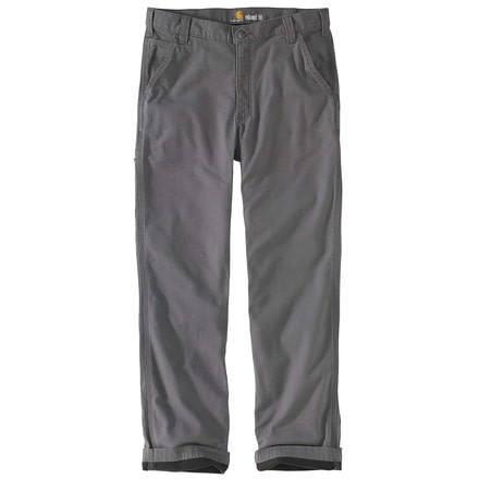 Carhartt Rugged Flex Rigby Dungaree Knit Lined-Mens, Gravel, 31-30, 103342-039-30-31