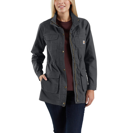 Carhartt Smithville Jacket Regular - Womens, Shadow, Small, 103053-029-REG-S