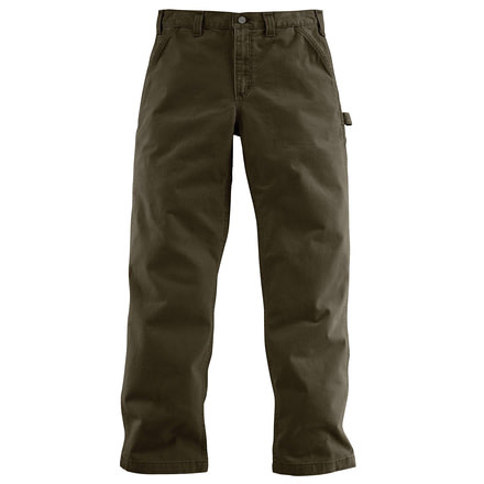 Carhartt Washed Twill Dungaree Relaxed Fit - Mens, Dark Coffee, 44 Waist, 34 Inseam B324-DFE-34-44