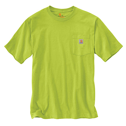 Carhartt Workwear Pocket T-Shirt - Men's, Sour Apple, 2XL, Regular, K87-327-REG-XXL