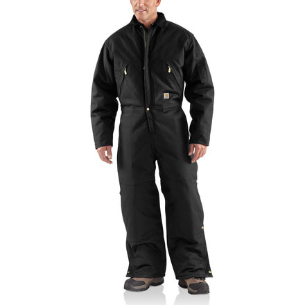 Carhartt Yukon Extremes Coverall Arctic Quilt Lined for Mens, Black, 44/Regular X06-BLK-REG-44