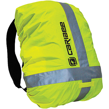 Caribee Hi-Vis Backpack Rain Cover, Yellow, 1240