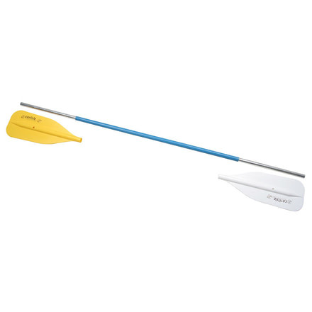 Carlisle K1 Standard One-Piece Paddle, White/Blue, 7ft 75003.01.100