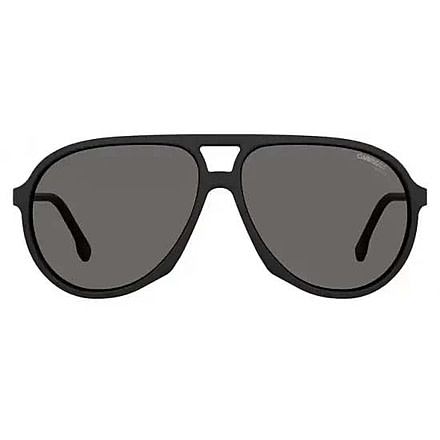 Carrera 237/S Sunglasses, Matte Black Frame, Gray Polarized Lens, 716736298030