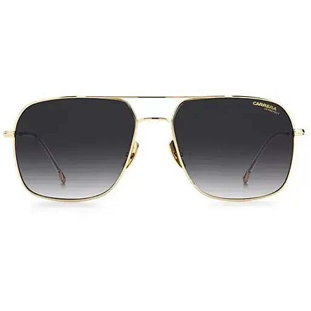 Carrera 247/S Sunglasses, Gold Grey Frame, Grey Shaded Lens, 716736360935