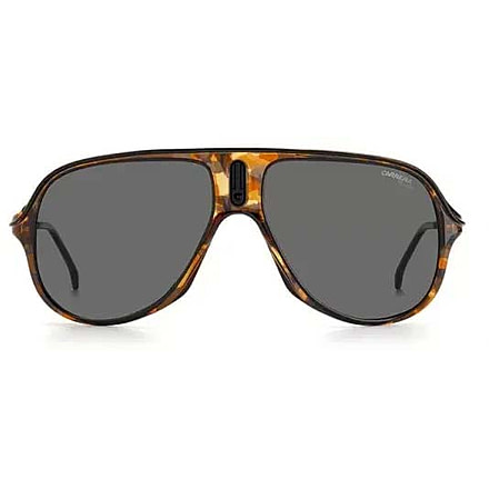 Carrera Safari65/N Sunglasses, Brown Havana Frame, Grey Polarized Lens, 716736442655