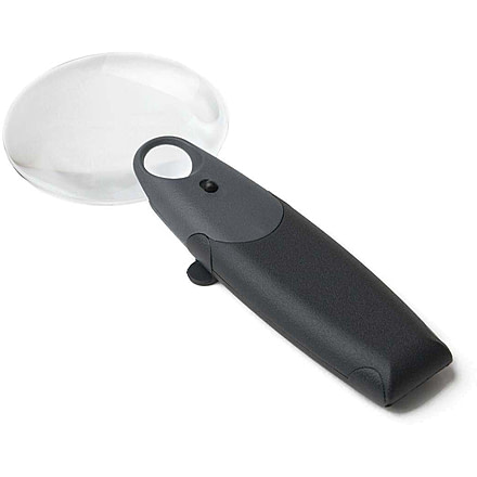 Carson FreeHand 2.5x Lighted Magnifier with 5x Spot Lens, FH-25