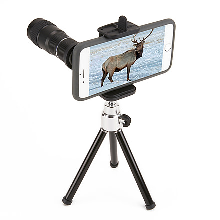 Carson HookUpz 6x18mm Monocular w/Universal Smart Phone Adapter IC-918
