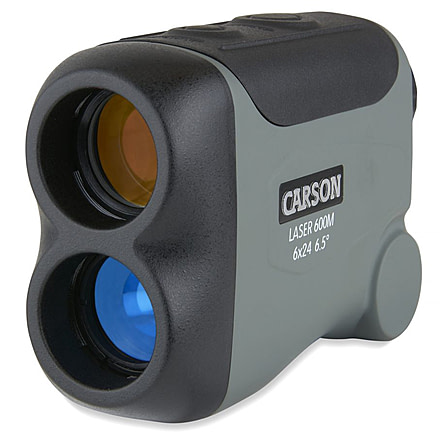 Carson LiteWave Laser Rangefinder, 650 yd, Gray, RF-650