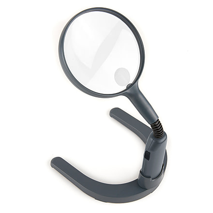 Carson MagniLamp 2x Lighted Detachable 2-in-1 Magnifier w/ 3.5x Spot Lens GN-55