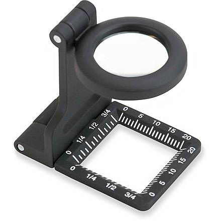Carson Metal LinenTest 6x Compact Magnifier Loupe LT-60