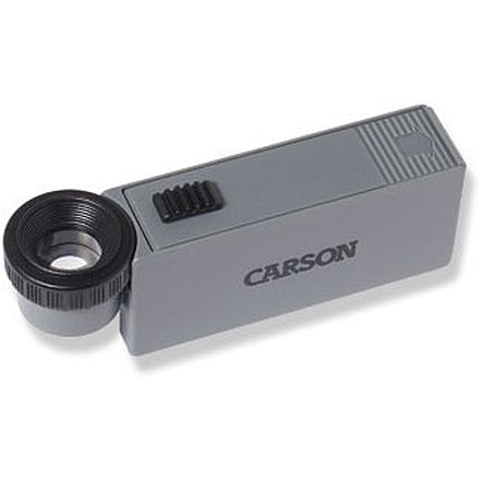 Carson MicroMag 10x Lighted Focusing  Loupe ML-15