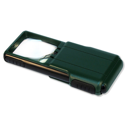 Carson MiniBrite Hand Held Magnifier Loupe, Green OD-95
