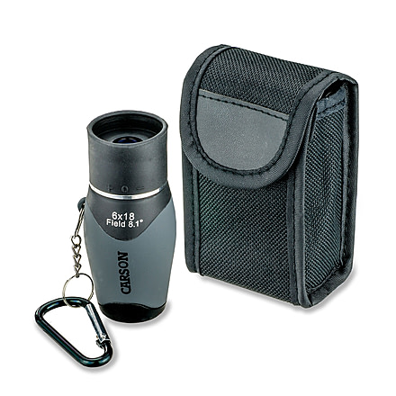 Carson MiniMight 6X18mm Monocular, Gray MM-618