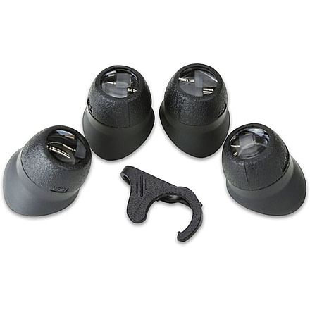 Carson ML-20 MagniLoupe 4-Piece Eye Loupe Set, 4.5x, 6.5x, 8x, 13x, Black/Grey, ML-20