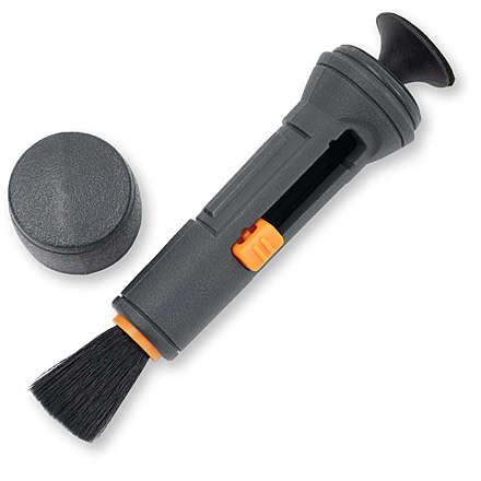 Carson Optical C6 Reusable Jumbo Lens Cleaner w/ Dry Nano-Particle Cleaning Formula, Black, 0.9 in x 0.9 in x 3.3 in, CS-45