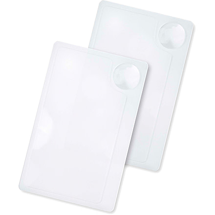 Carson Optical WM-21 Credit Card Sized Magnifier with Spot Lens, Clear, 2.1 in x 0.1 in x 3.4 in, WM-21