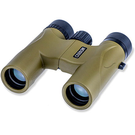 Carson Stinger 10x25 Compact Binocular, Brass, HW-025