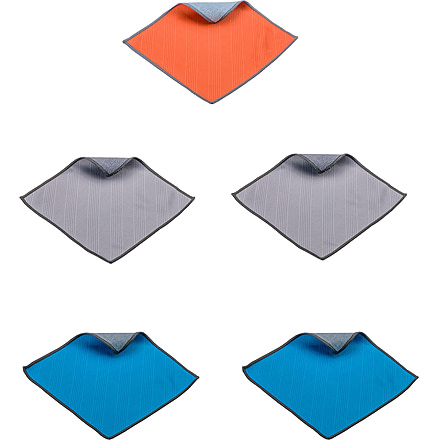 Carson Two Sided Microfiber Cloth, 5-Pack, Assorted, MF-11-06-AS