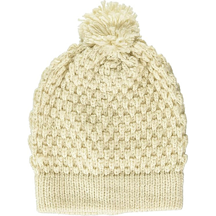Carve Designs Abby Pom Beanie - Womens, Birch, One Size, HTBE30-280-OS