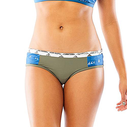Carve Designs Abilene Bottom, Womens, Olive / Olive Triangles / Shibori, MD, BBJH74-317-MD