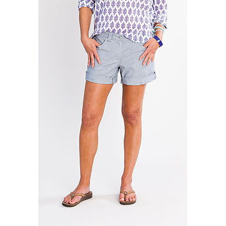 Carve Designs Costa Short - Women's-Indigo Railroad Stripe-2
