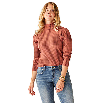 Carve Designs Denise Turtleneck - Womens, Penny Mini Breton, Extra Small, TKAR45-916-XS