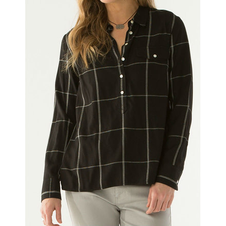 Carve Designs Hammond Popover - Women's-Black Windowpane-Medium