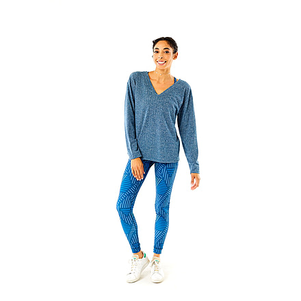 Carve Designs Linden Tee - Womens, Dusk, Extra Small, TLFF70-541-XS