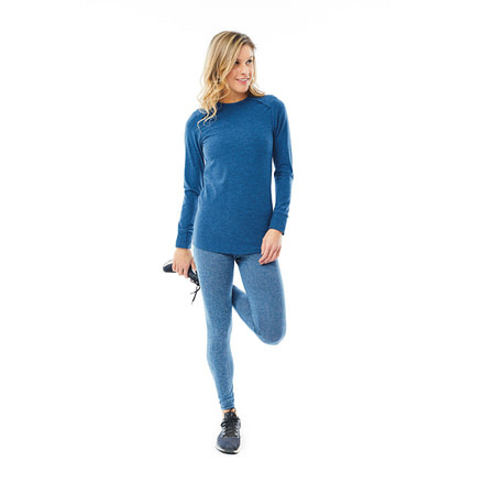 Carve Designs Maywood Long Sleeve Tee - Womens, Dusk, Extra Small, TLNV35-541-XS