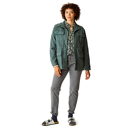 Carve Designs Opal Utility Jacket - Womens, Slate, Extra Small, JCRU10-030-XS