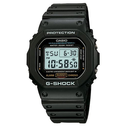 Casio Outdoor G-Shock Classic "Hockey Puck" Watch, Black DW5600E-1V