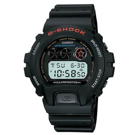 Casio Outdoor G-Shock Classic Watch featuring Shock resistance, 200M Water Resistant, Black DW6900-1V