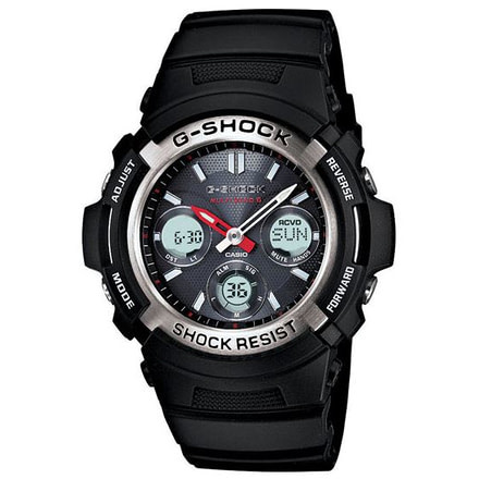 Casio Outdoor G-Shock Mens Analog &amp; Digital Watch, Black AWGM100-1ACR