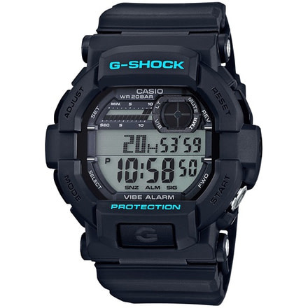 Casio Outdoor G Shock Watch, w/200 M Water Resistant, Black GD350-1CCR
