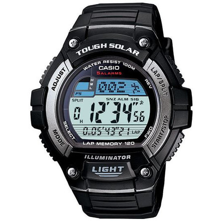 Casio Outdoor SPORT DIGITAL - ATOMIC TIME, Black WS220-1A