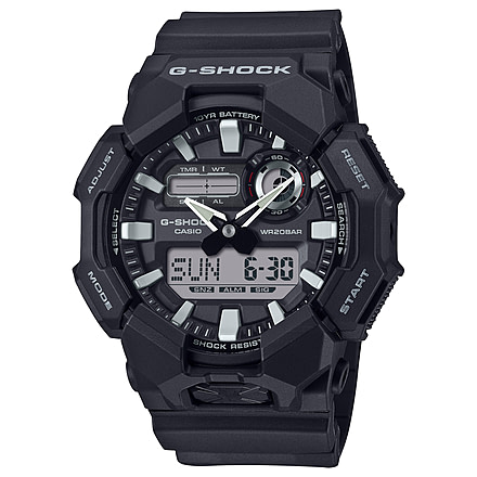 Casio Tactical G-Shock Analog-Digital 10-Year Battery Watch - Mens, Black, One Size, GA-010-1ACR