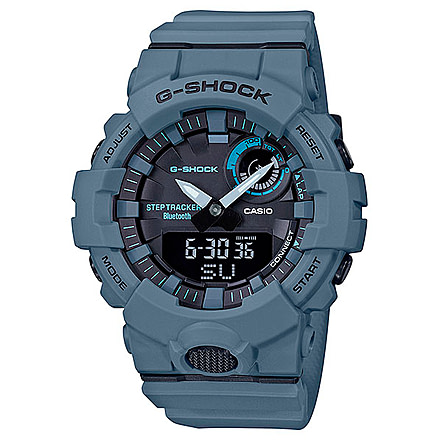 Casio Tactical G-Shock Move Analog-Digital Power Trainer Watch, Slate Blue, One Size, GBA800UC-2A
